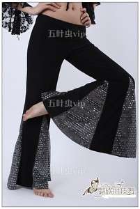 Twinkling Fishtail Belly Dance Flared Pants 10 Colours  