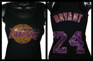 LA Lakers BLING Kobe Bryant Jersey Tee Playoffs FINALS  