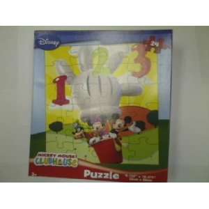   Mickey Mouse Clubhouse 24 Piece Jigsaw Puzzle (Hot Air Balloon) Toys