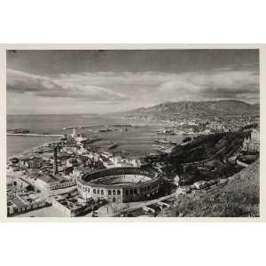   City Harbor Bullring Print   Original Photogravure