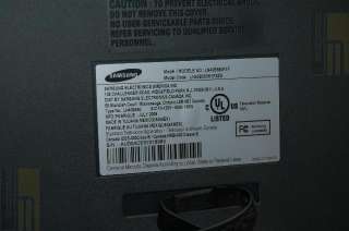 Samsung 40 1080p Full HD TV LN40B550 Flat Panel LCD ATSC USB 3362738 