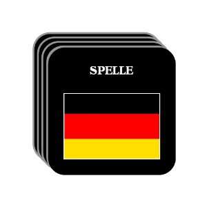  Germany   SPELLE Set of 4 Mini Mousepad Coasters 