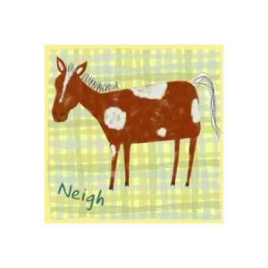  Horse Says Neigh by Amy Schimler: Home & Kitchen