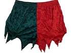 mens green red elf boxers holiday jingle bells boxer shorts