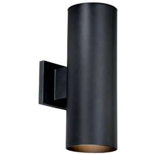  14.25 H Chiasso Textured Black Outdoor Wall Light: Home 