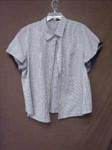   of 8 Stylish Trendy Button Shirts Blouses 3X 22 24 LANE BRYANT  