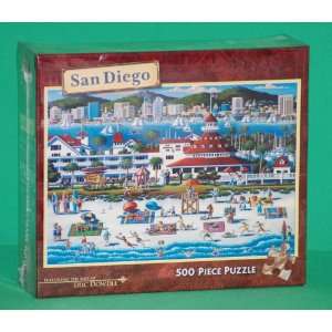  San Diego 500 Pieces Jigsaw Puzzle Toys & Games