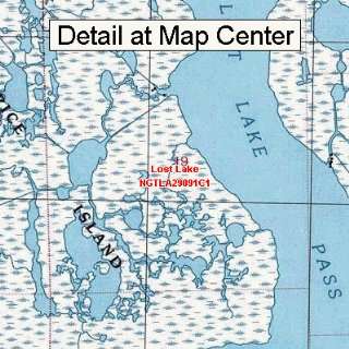   Map   Lost Lake, Louisiana (Folded/Waterproof)