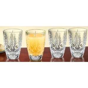PORTICO COLLECTION 5 OUNCE CRYSTAL JUICE GLASSES  Kitchen 