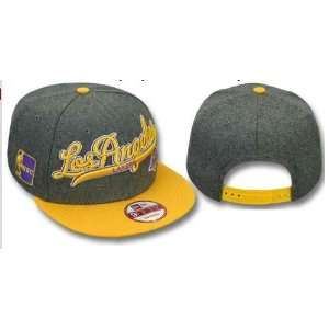  New Era Los Angeles Lakers Wool Snapback: Sports 