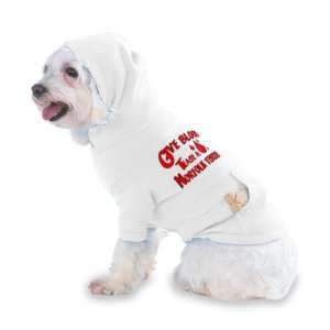 Give Blood Tease a Norfolk Terrier Hooded (Hoody) T Shirt with pocket 