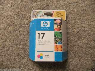 NIB HP Inkjet Print Cartridge 17 Tri Color C6625AN  