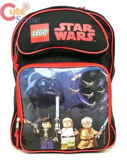 Lego Star Wars School Backpack  Large Bag 16in  