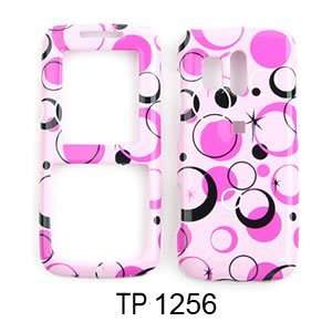 CELL PHONE CASE COVER FOR SAMSUNG MESSAGER R450 CIRCLES ON PINK: Cell 