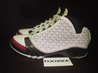 2007 Nike Air Jordan XXIII XX3 23 WHITE BLACK SILVER RED ALL STAR Sz 