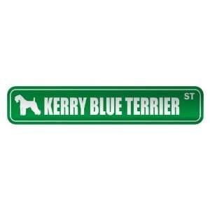   KERRY BLUE TERRIER ST  STREET SIGN DOG: Home 