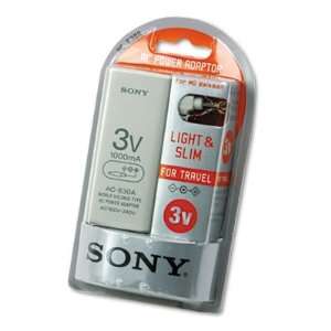  Sony AC Adapter for Standard Microcassette Recorders 
