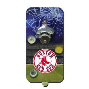   Red Sox 5x10 Magnetic Clink & Drink Bottle Opener: Sports & Outdoors