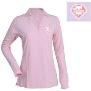   Womens Fortune Polo by Antigua   Pink Small