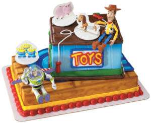 Disneys Toy Story 3 Woody and Buzz Cake Kit NEW  
