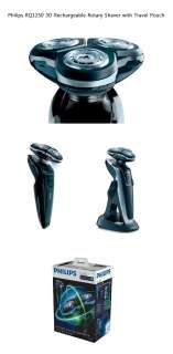Philips RQ1250 3D Rechargeable Rotary Shaver with Travel Pouch