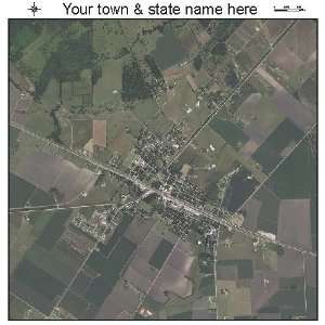  Aerial Photography Map of Wallis, Texas 2008 TX 