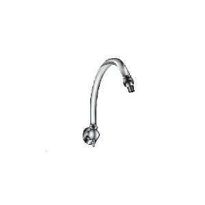   Exposed Nottingham Arched Shower Arm, 9 H x 11 3/4 L   10AE SBC