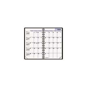   : Recycled Monthly Planner,Black, 3 3/4 x 6, 2012: Office Products