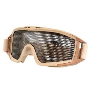  TMC Mesh Metal DL Style Goggles (Sand)