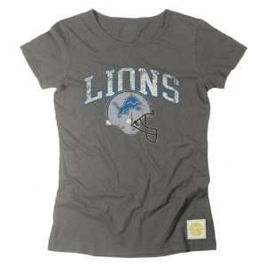   Lions Womens Retro Sport Buttonhook Too T Shirt