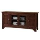 Walker Edison 52 in. Solid Wood TV Console with 4 Doors