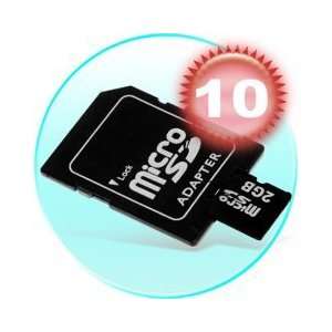  2GB MicroSD / TF Card with SD Card Slot Adapter 