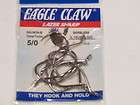 80 EAGLE CLAW OCTOPUS BARBLESS HOOK NICKEL 2/0 (01C1 C)  