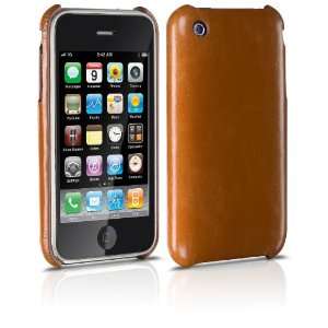   Philips DLM1312/10 iPhone 3G(S) Tan Leatherette Hard Case Electronics