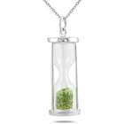  Sterling Silver Time in a Bottle August Birthstone 