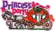 Girl PRINCESS PARTY Fun Patches Crests GUIDES/SCOUTS  