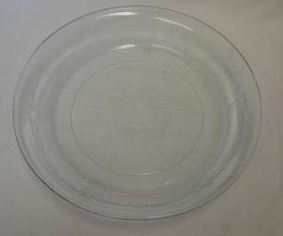 Vintage Anchor Hocking Fire King Oven Glass Pie Plate  
