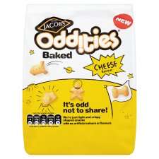 Jacobs Oddities Cheese Sharing Bag 125G   Groceries   Tesco Groceries