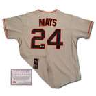 ASC Willie Mays Autographed Authentic San Francisco Giants Grey Jersey