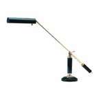   Troy P10 192 617 Portable Piano/Desk Lamp, Polished Brass with Black