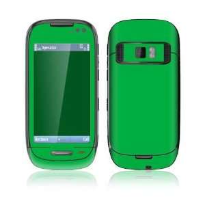    Nokia C7 Skin Decal Sticker   Simply Green 