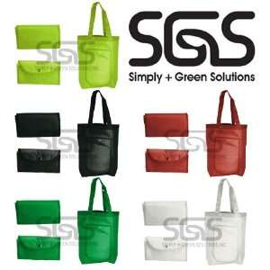  Foldable Pouch Reusable Grocery Bag 10 Pack   Color 