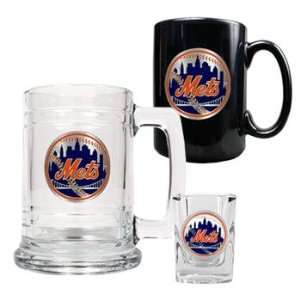  New York Mets MLB Beer Tankard & Shot Glass Kitchen 