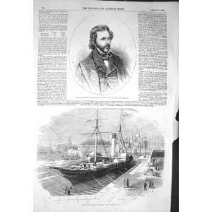 1856 COLONEL FREMONT GRAVING DOCK LOWESTOFT SHIP