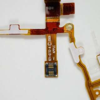   Earphone Audio Jack Power Volume Switch Flex Cable For iPhone 3GS