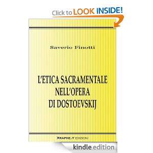 etica sacramentale nellopera di Dostoevskij (Techne) (Italian 