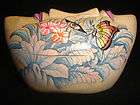 Bali Happy & Sad Face Box carved Painted wood trinket Jewelry 