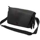 Adobe Soft Leather 15 Laptop Notebook Computer Messenger Bag   Black