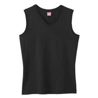 Womens Sleeveless Shirt    Plus Button Front Sleeveless 