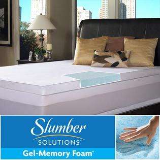  Slumber Solutions Gel Memory Foam 3 inch Queen/ King 